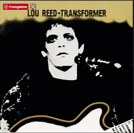 Jaquette Vinyle Disque Lou Reed Transformer