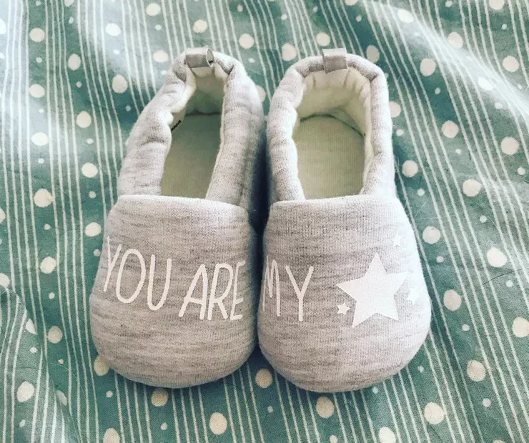 Petits chaussons bébés - You are my Star