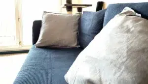 sofa makeover blue canva