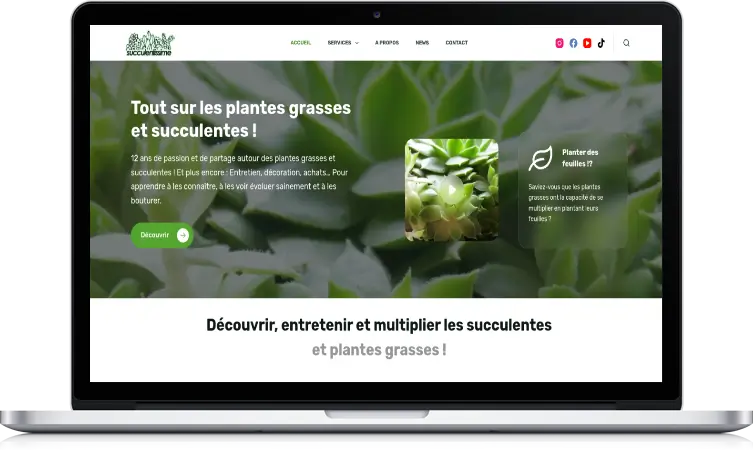 succulentissime v2 refonte laptop